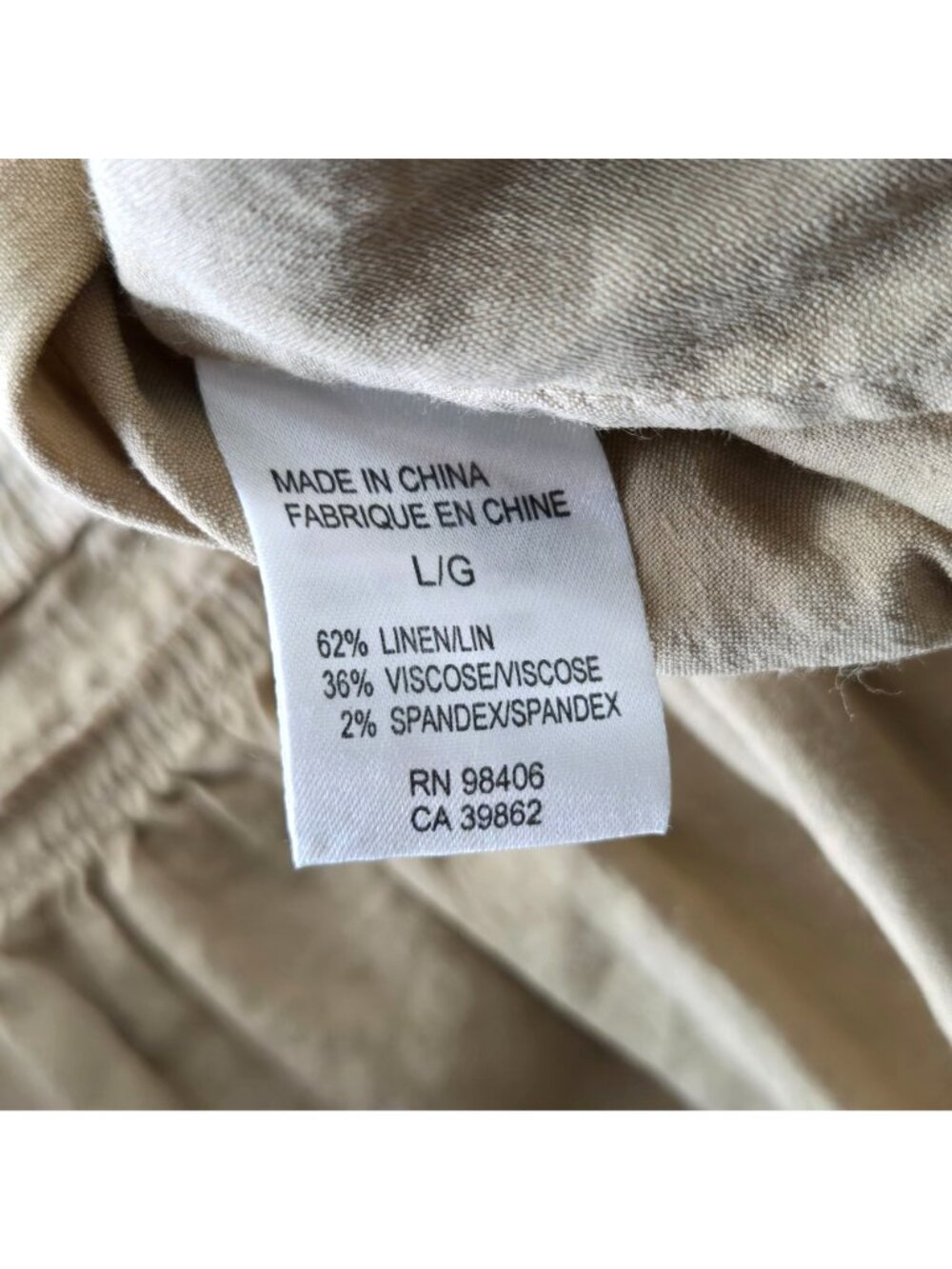 Theory Linen Blend Midi Dress Tan Sleeveless Tiered Cottage Lagenlook Minimalist - Picture 9 of 13